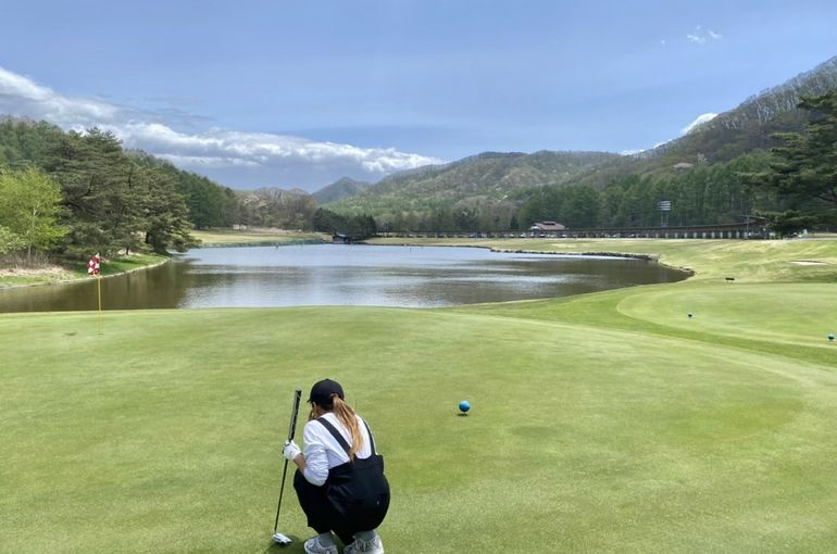 お初 軽井沢パターコースに行ってきました