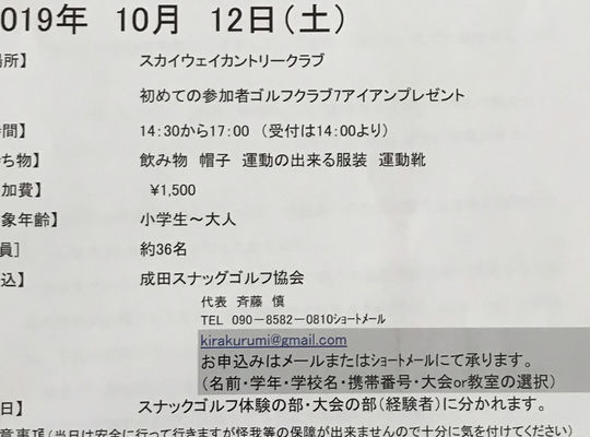 スナッグゴルフ